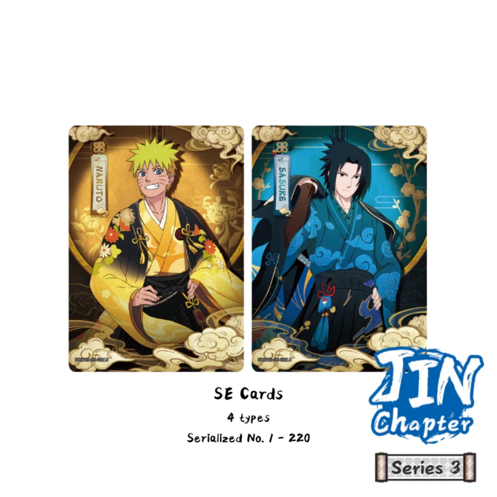 KAYOU NARUTO Smriti Collectible Card - Chapter Jin 3 Series Box with Promo Card (USA)