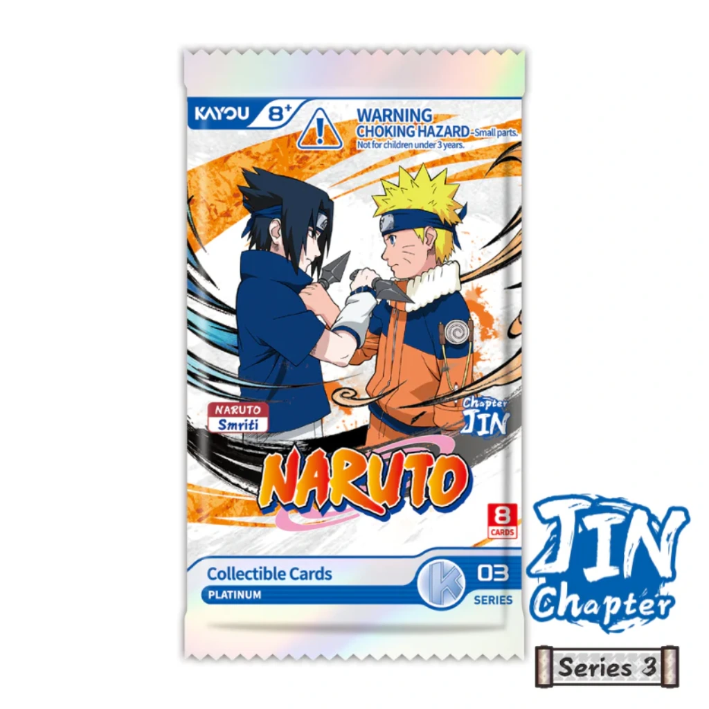 KAYOU NARUTO Smriti Collectible Card - Chapter Jin 3 Series Box with Promo Card (USA)