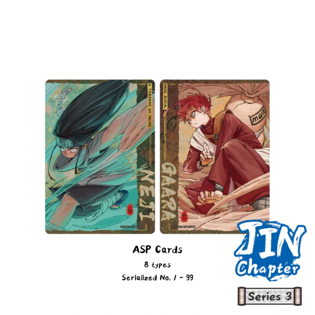 KAYOU NARUTO Smriti Collectible Card - Chapter Jin 3 Series Box with Promo Card (USA)
