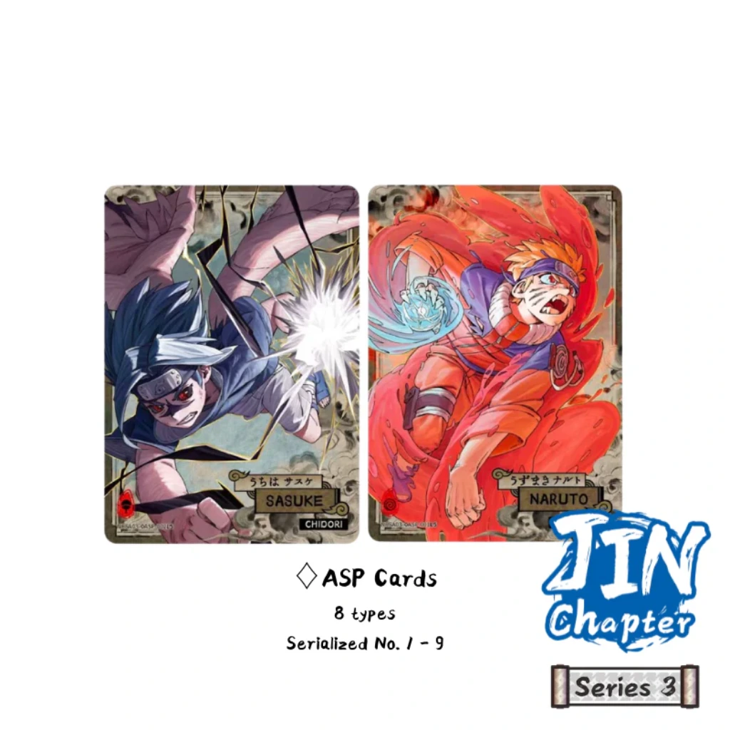 KAYOU NARUTO Smriti Collectible Card - Chapter Jin 3 Series Box with Promo Card (USA)